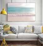 Soft Pastel Ocean Waves 1 by Anitas Bellas Art on GIANT ART - pink coastal carabeean sea