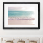 Soft Pastel Ocean Waves 1 by Anitas Bellas Art on GIANT ART - pink coastal carabeean sea