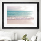 Soft Pastel Ocean Waves 1 by Anitas Bellas Art on GIANT ART - pink coastal carabeean sea