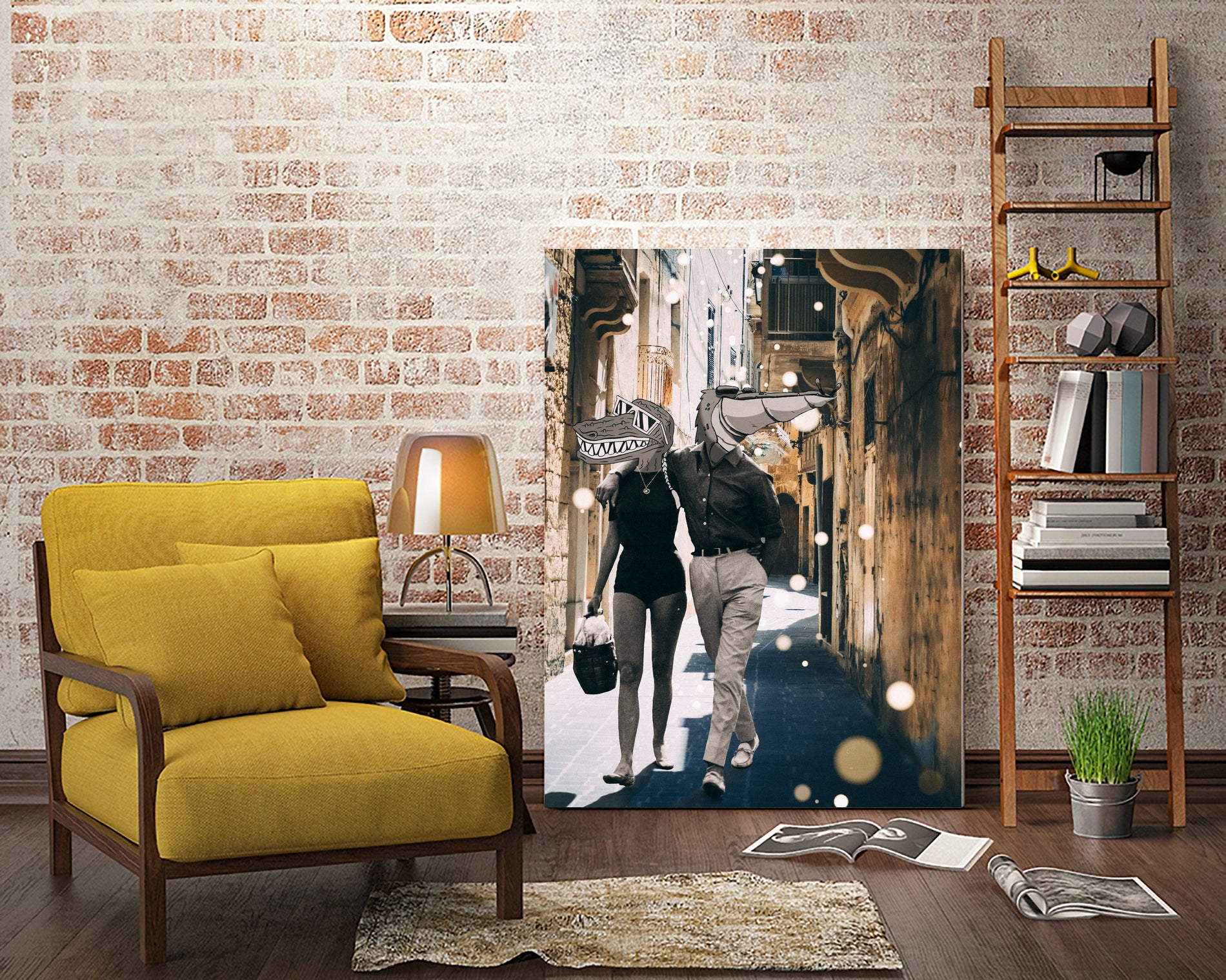 Holiday Season by David Kostap on GIANT ART - brown photo illustration