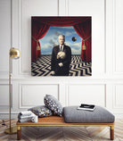 Lynch Vs Magritte by giuseppe conti on GIANT ART - black digital painting