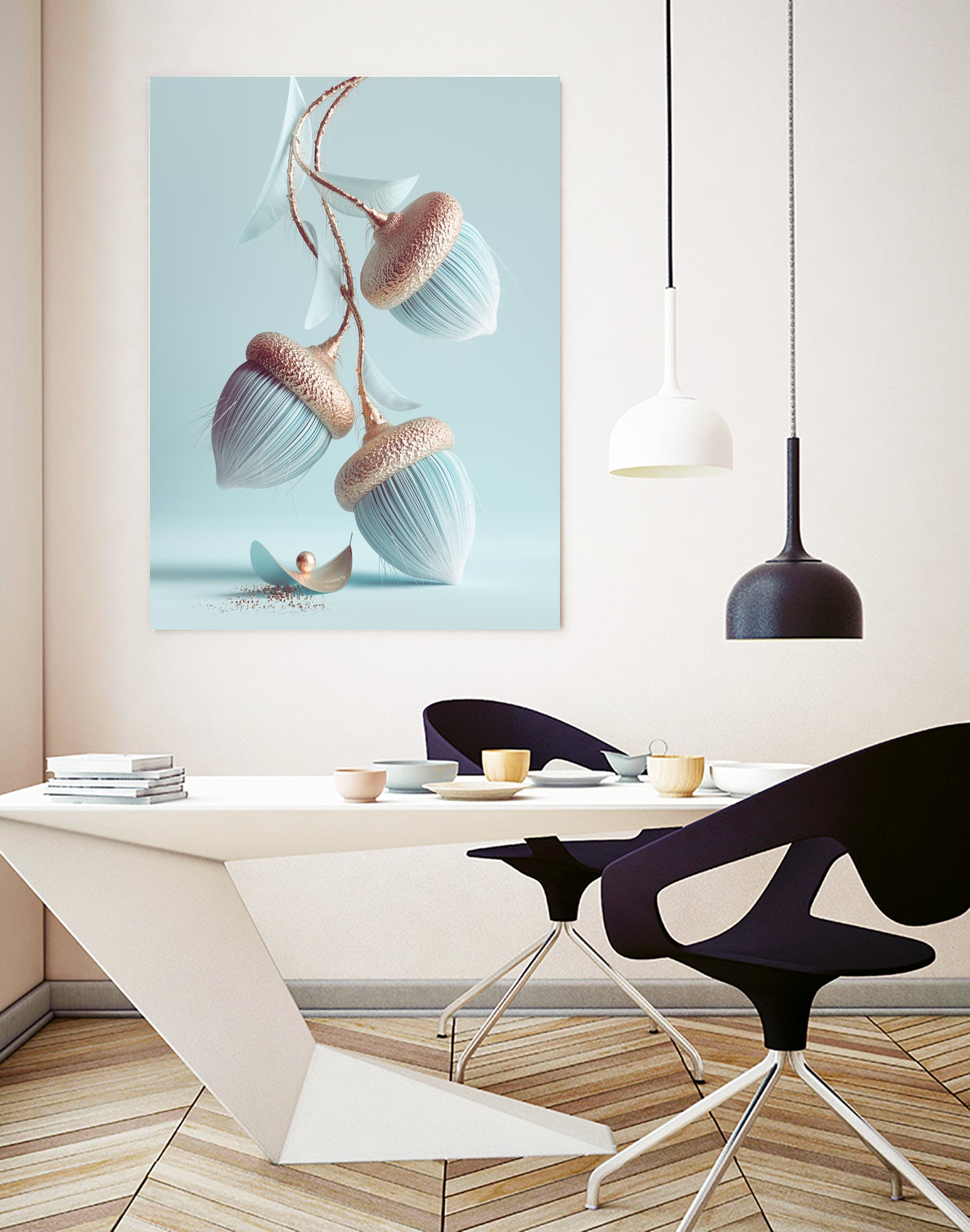 N°251 by Roman Bratschi on GIANT ART - blue digital painting