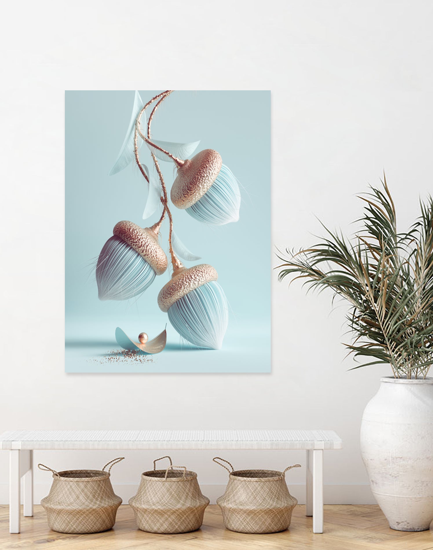 N°251 by Roman Bratschi on GIANT ART - blue digital painting