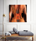 Nude by Adrien Donot on GIANT ART - orange mixed media