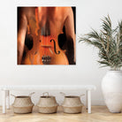 Nude by Adrien Donot on GIANT ART - orange mixed media