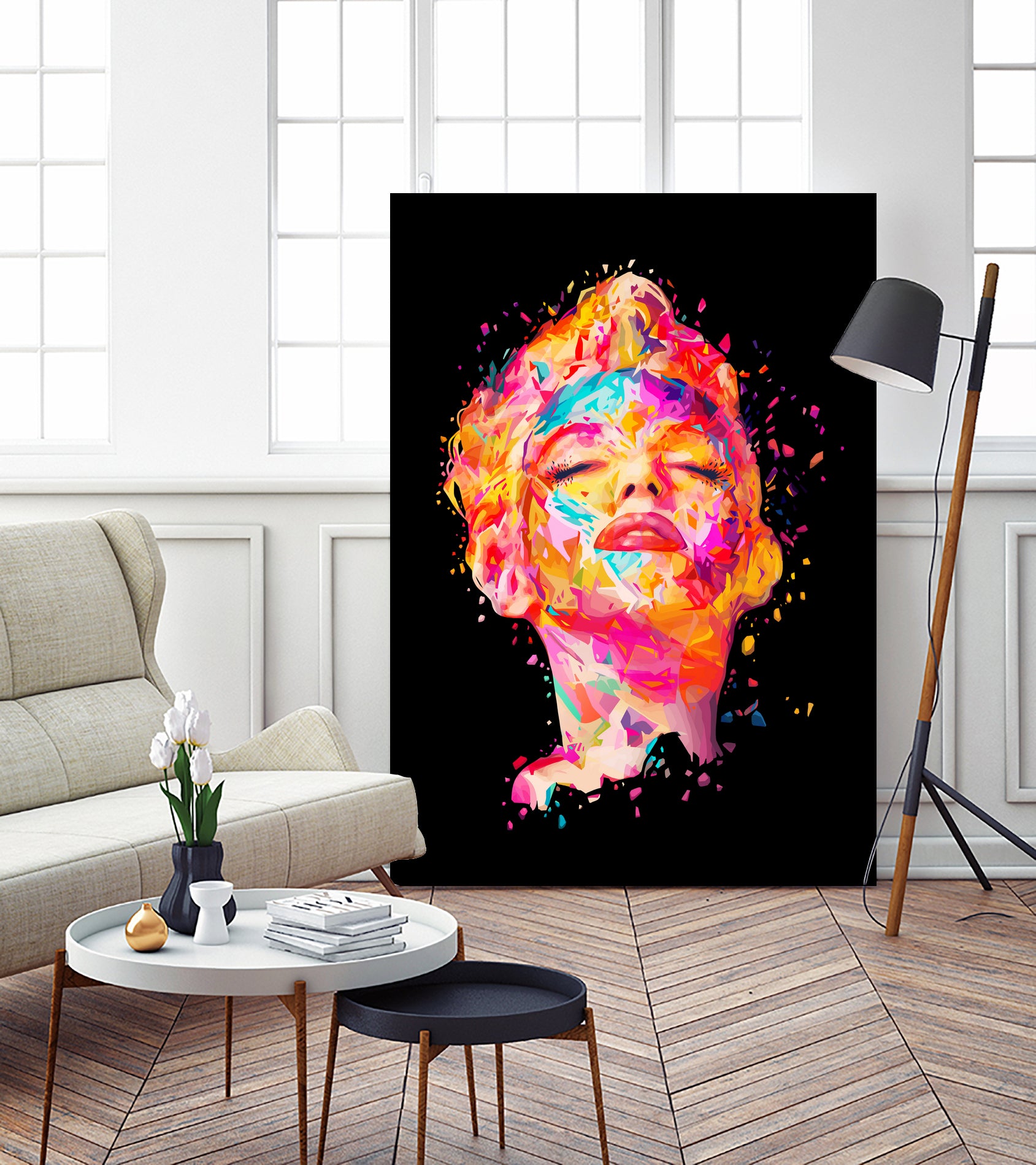 M by Alessandro Pautasso on GIANT ART - yellow digital painting