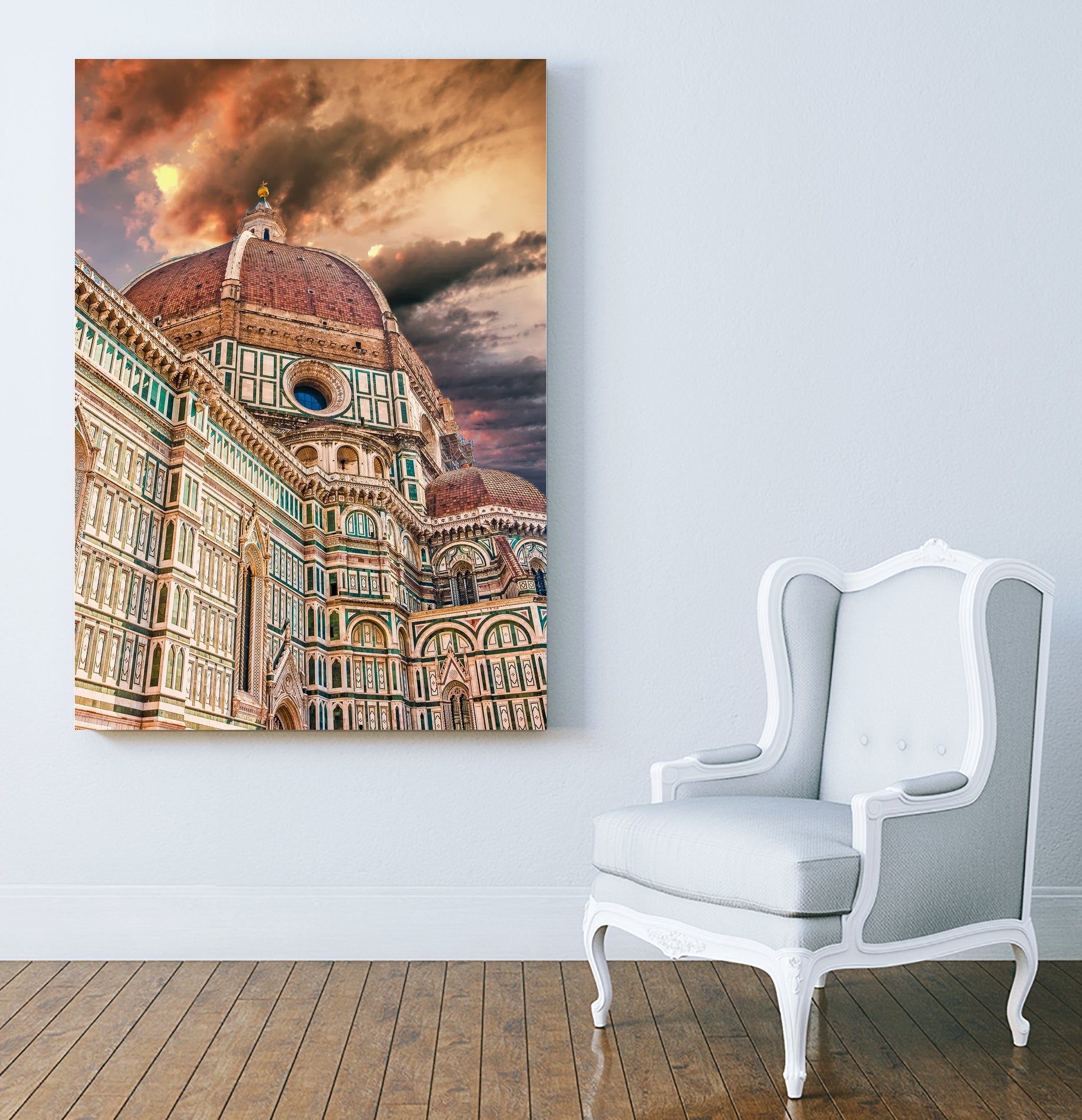 Florence Church Il Duomo by Darryl Brooks on GIANT ART - brown photo manipulation