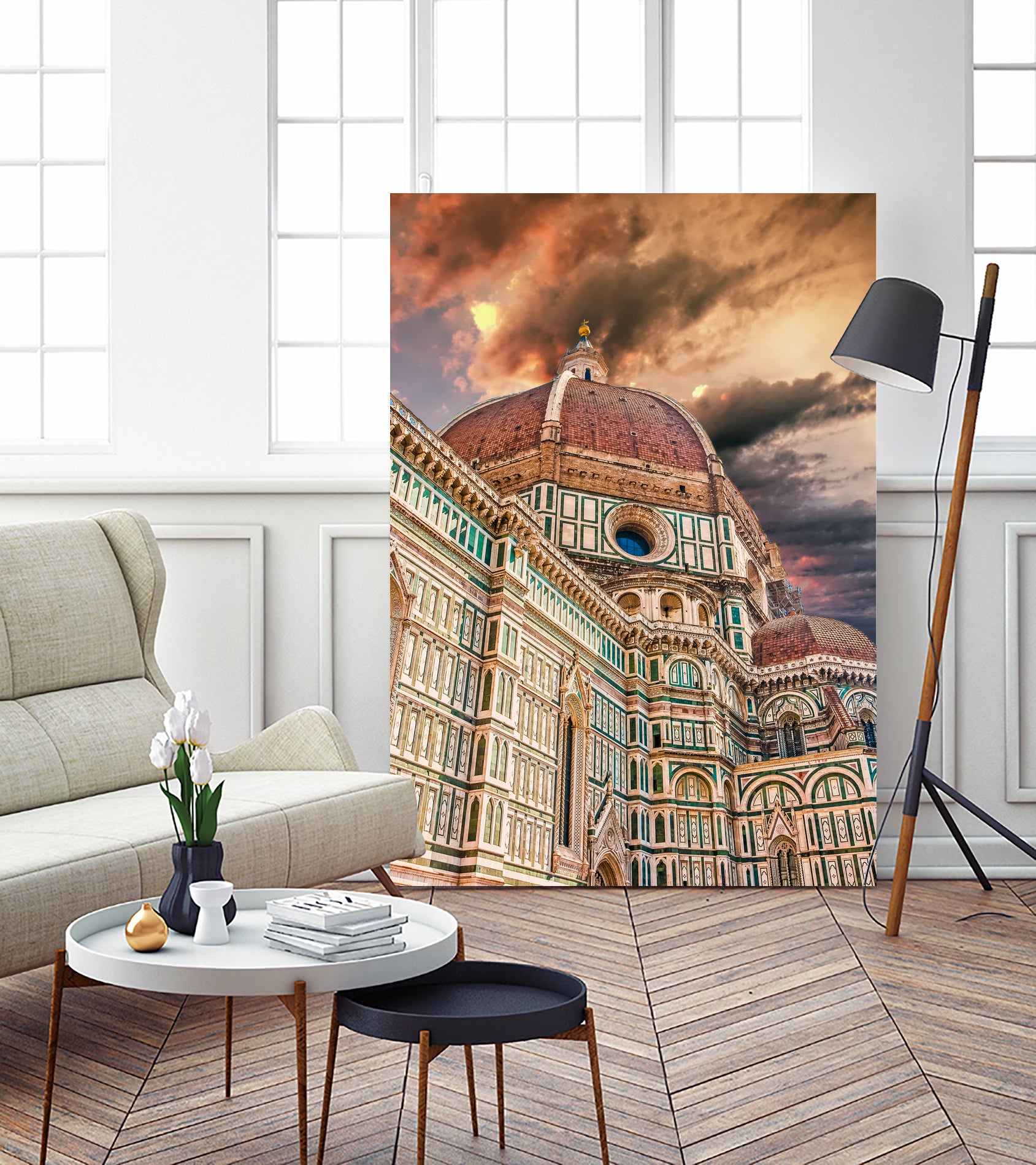 Florence Church Il Duomo by Darryl Brooks on GIANT ART - brown photo manipulation