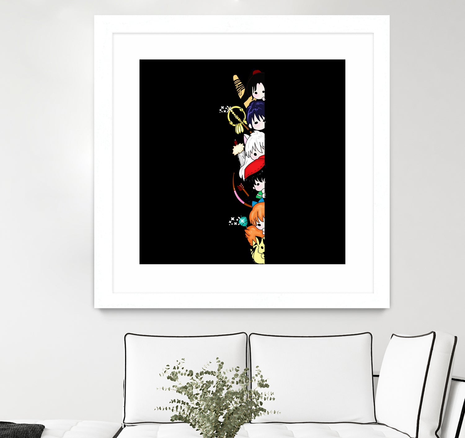 Inuyasha Kawaii anime by Cynthia Blanco on GIANT ART - red character design