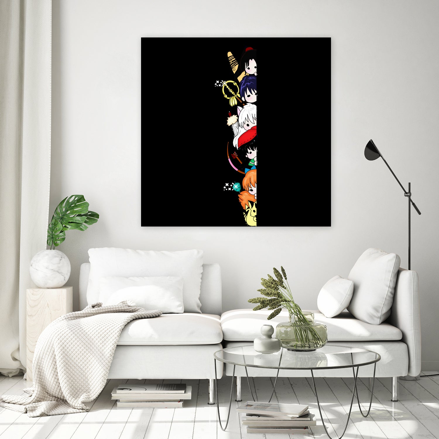 Inuyasha Kawaii anime by Cynthia Blanco on GIANT ART - red character design