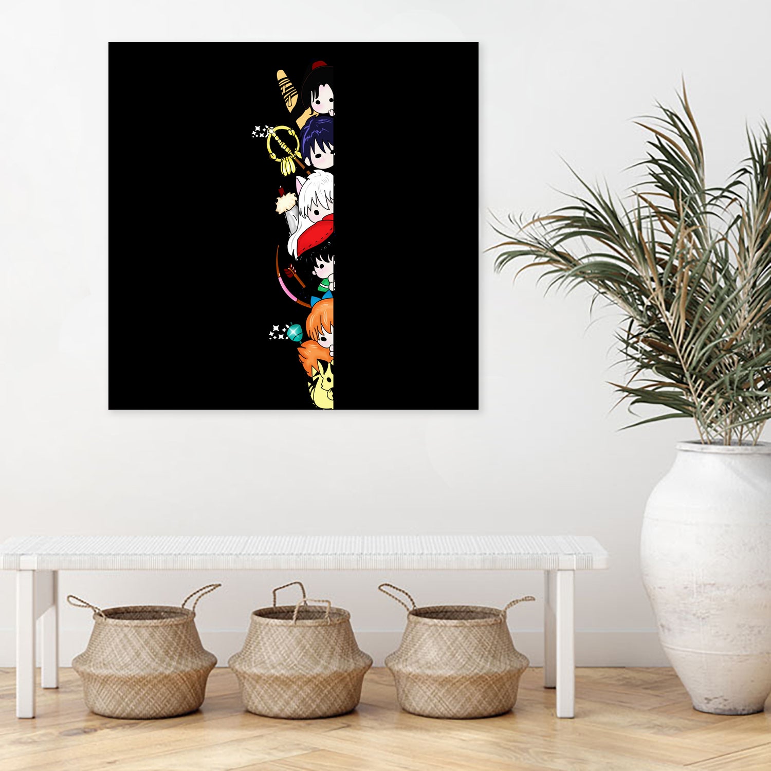 Inuyasha Kawaii anime by Cynthia Blanco on GIANT ART - red character design