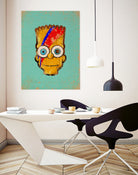 Ziggy Bartdust by Nick Beery on GIANT ART - yellow digital painting