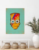 Ziggy Bartdust by Nick Beery on GIANT ART - yellow digital painting