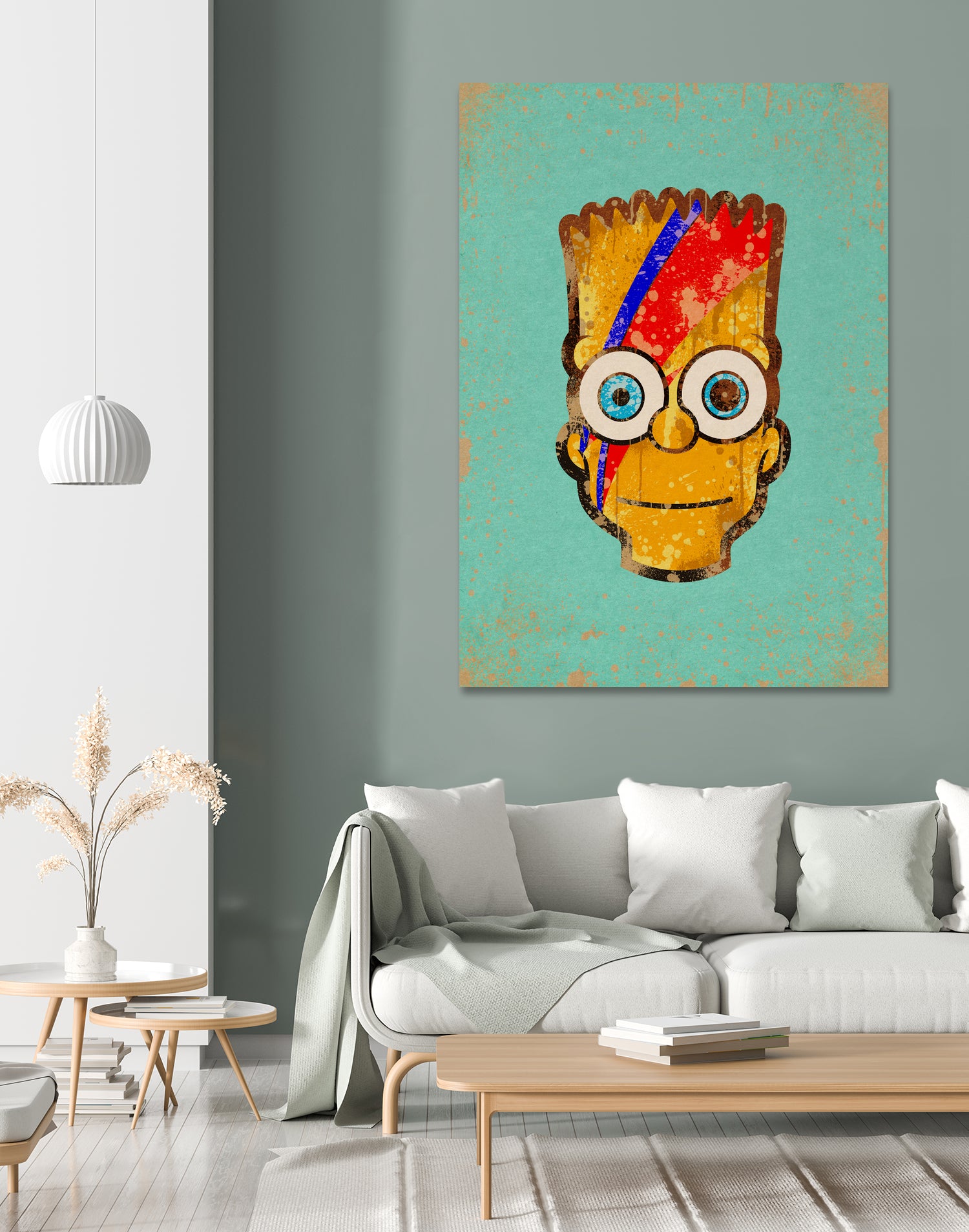 Ziggy Bartdust by Nick Beery on GIANT ART - yellow digital painting