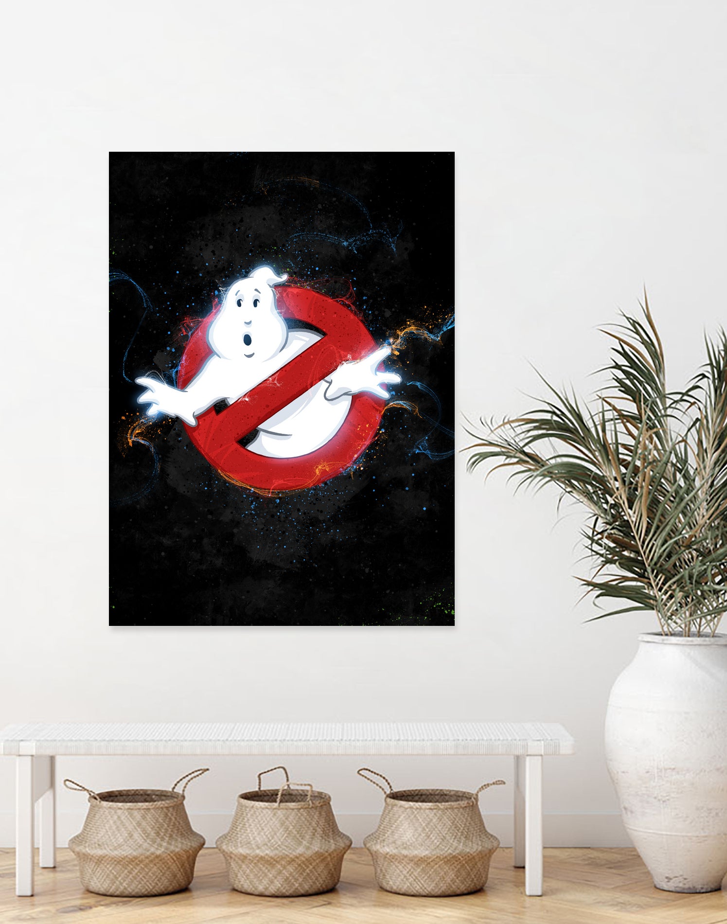 Ghostbusters by Nikita Abakumov on GIANT ART - black digital painting