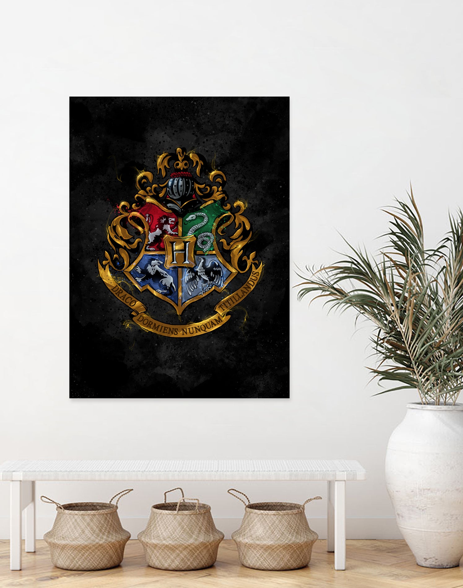 Hogwarts by Nikita Abakumov on GIANT ART - black digital painting