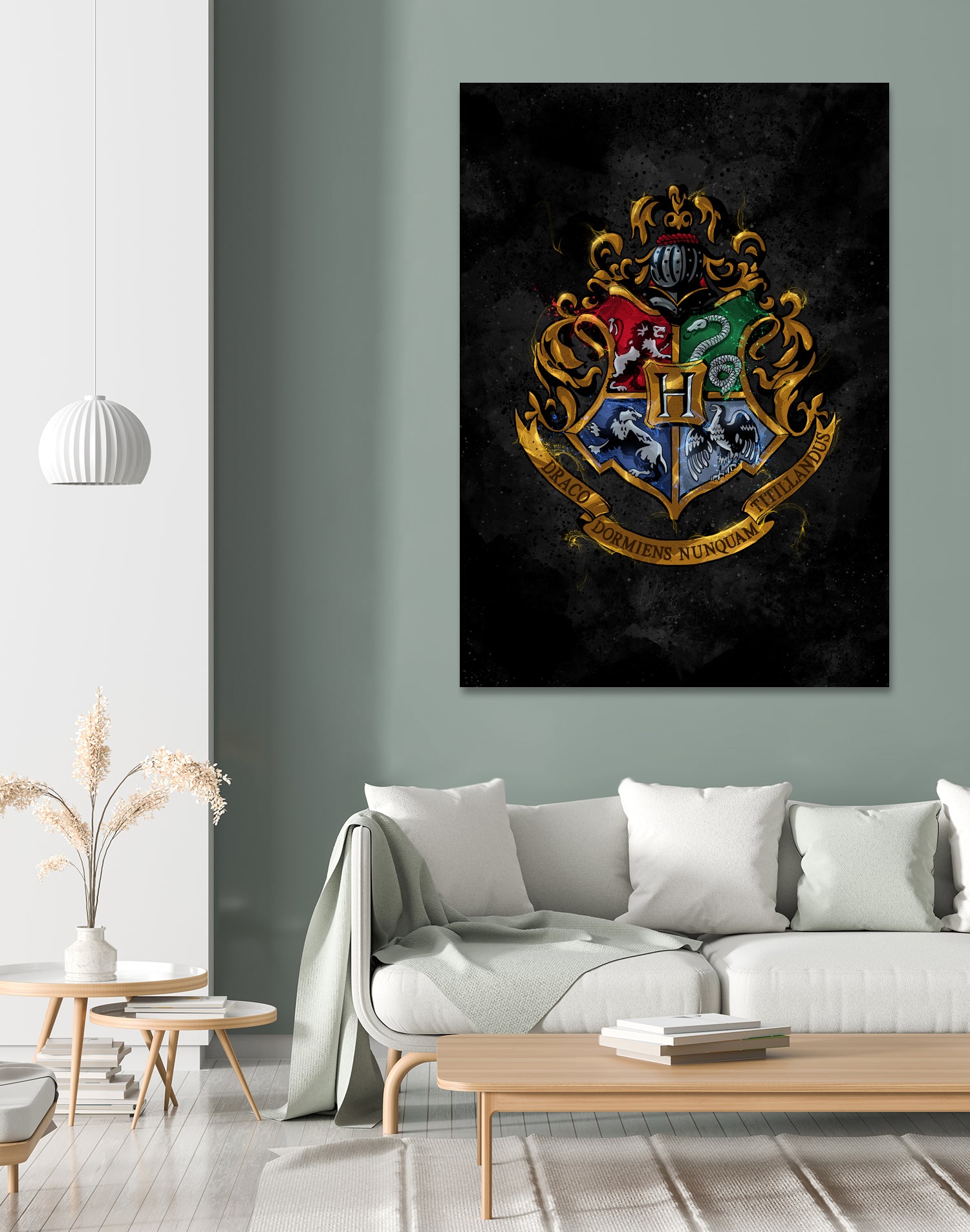 Hogwarts by Nikita Abakumov on GIANT ART - black digital painting