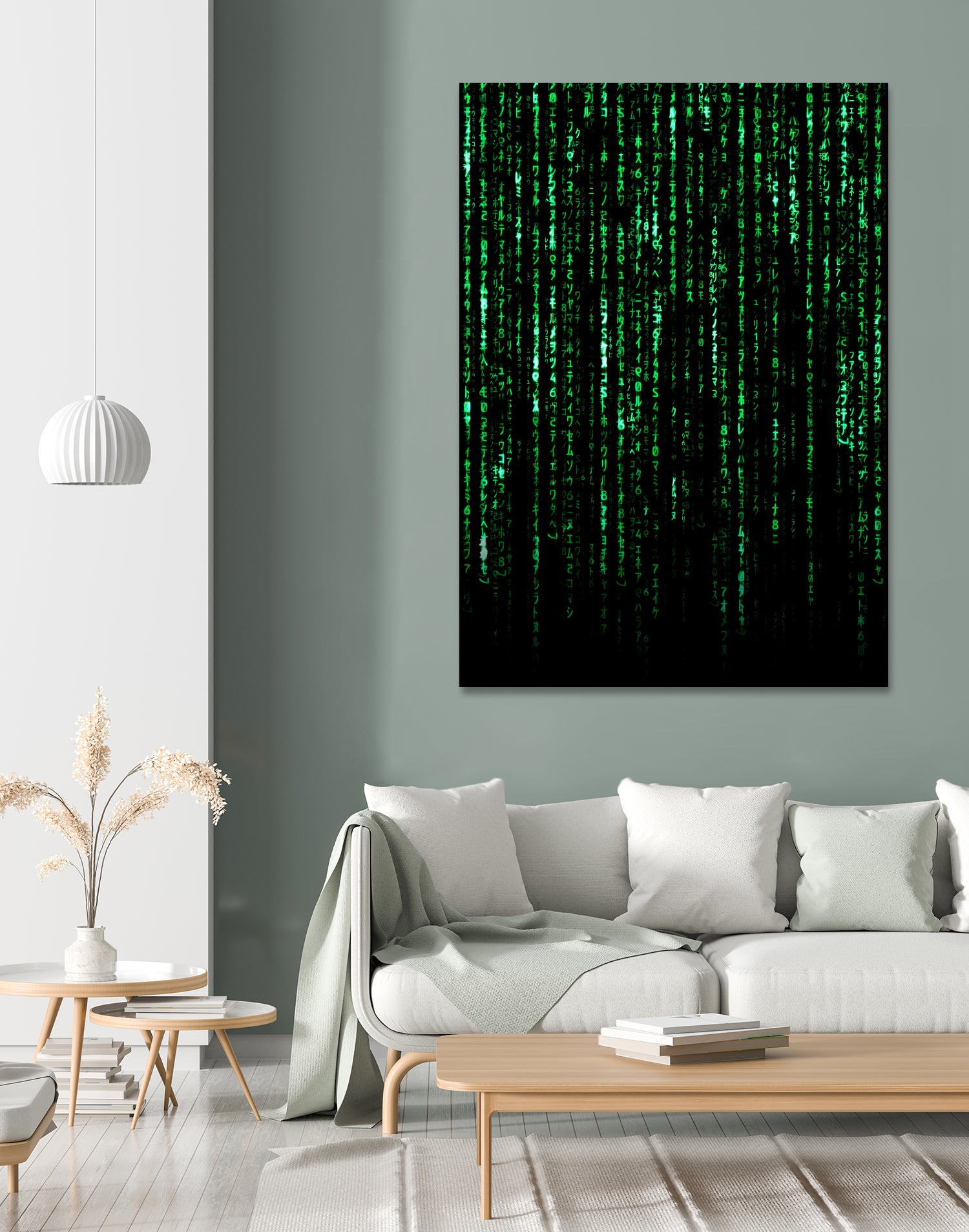 The Matrix Code by Nikita Abakumov on GIANT ART - black digital painting
