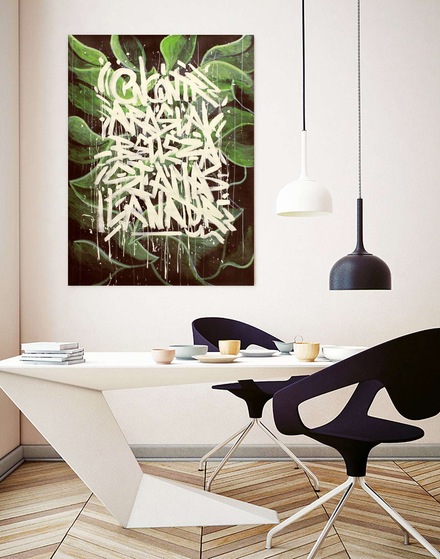 Nature by Nozvvu vvu on GIANT ART - white mixed media