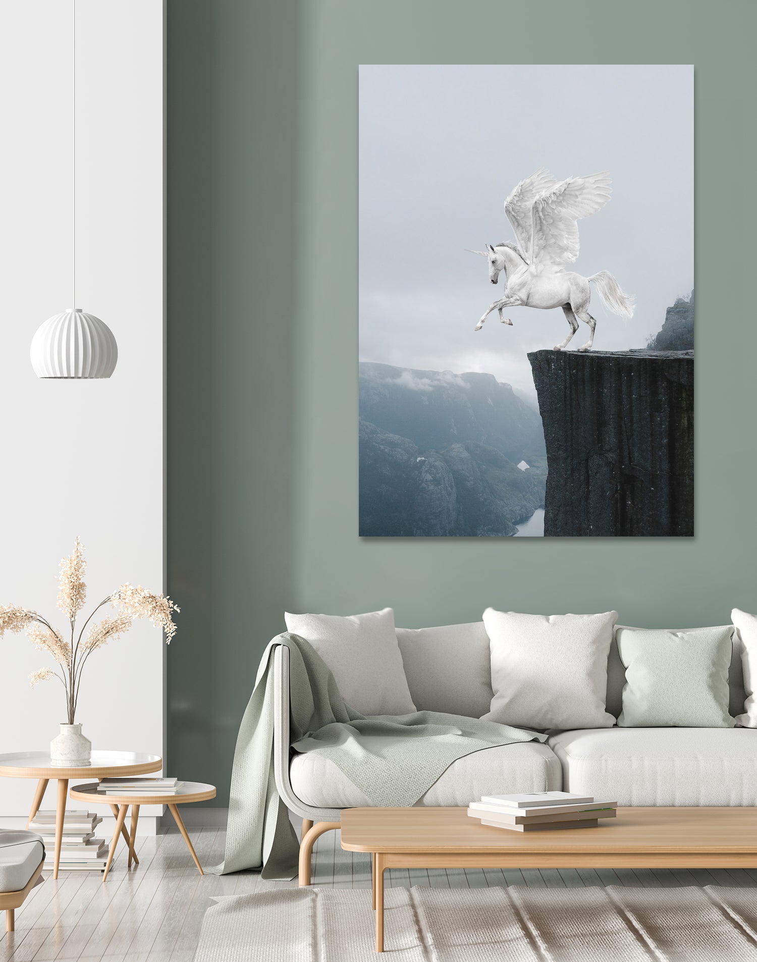pegasus by Murat Akyol on GIANT ART - white digital painting