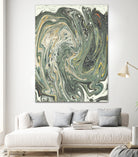 Abstract Marble Painting III by Amir Faysal on GIANT ART - gray digital painting