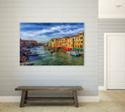 Grand Canal from Rialto Bridge by Darryl Brooks on GIANT ART - blue photo manipulation