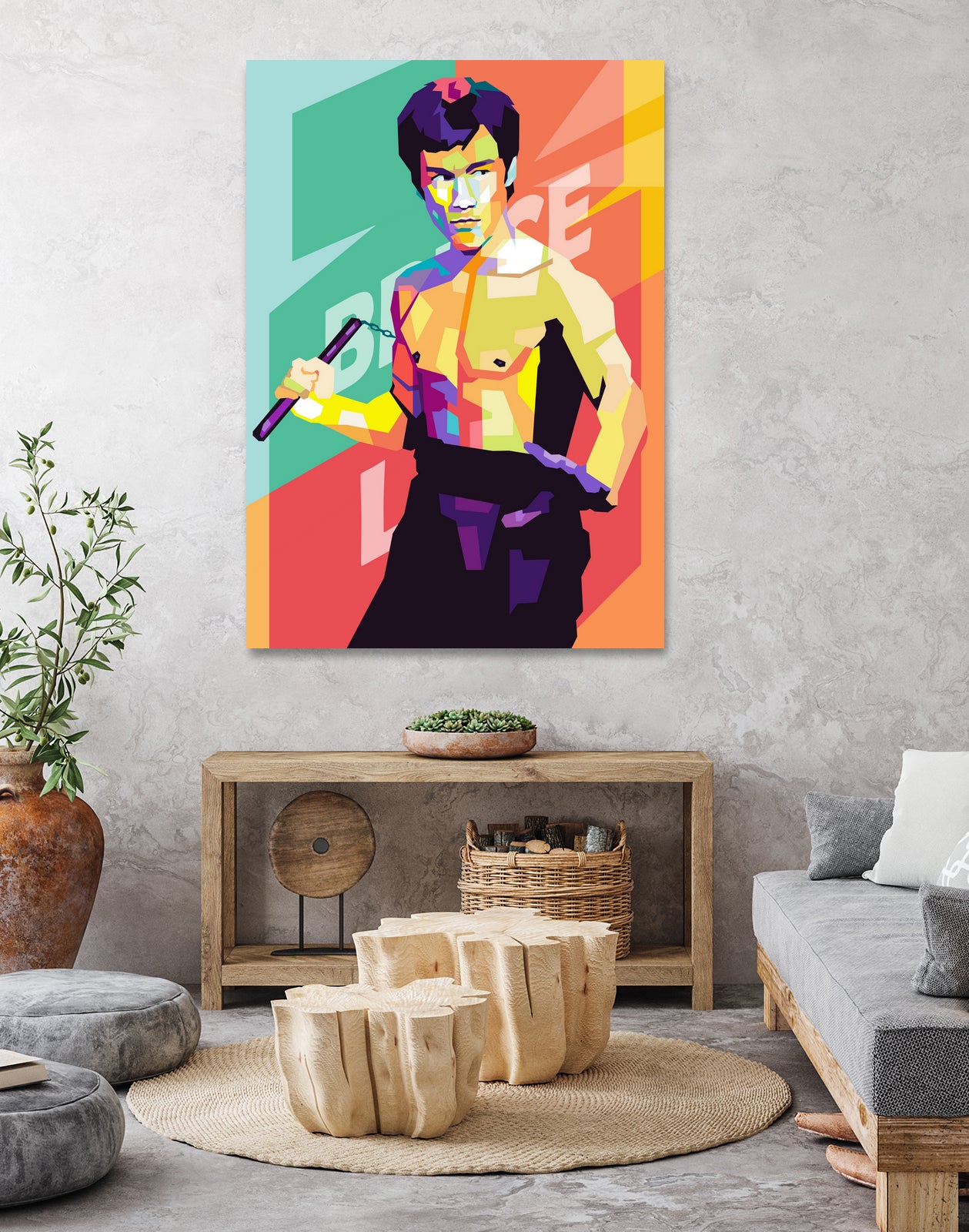 bruce lee by Martinus bagas Sutanto on GIANT ART - white vector illustration