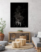 samurai japan katana warrior by Desi Setyoningrum on GIANT ART - black vector illustration