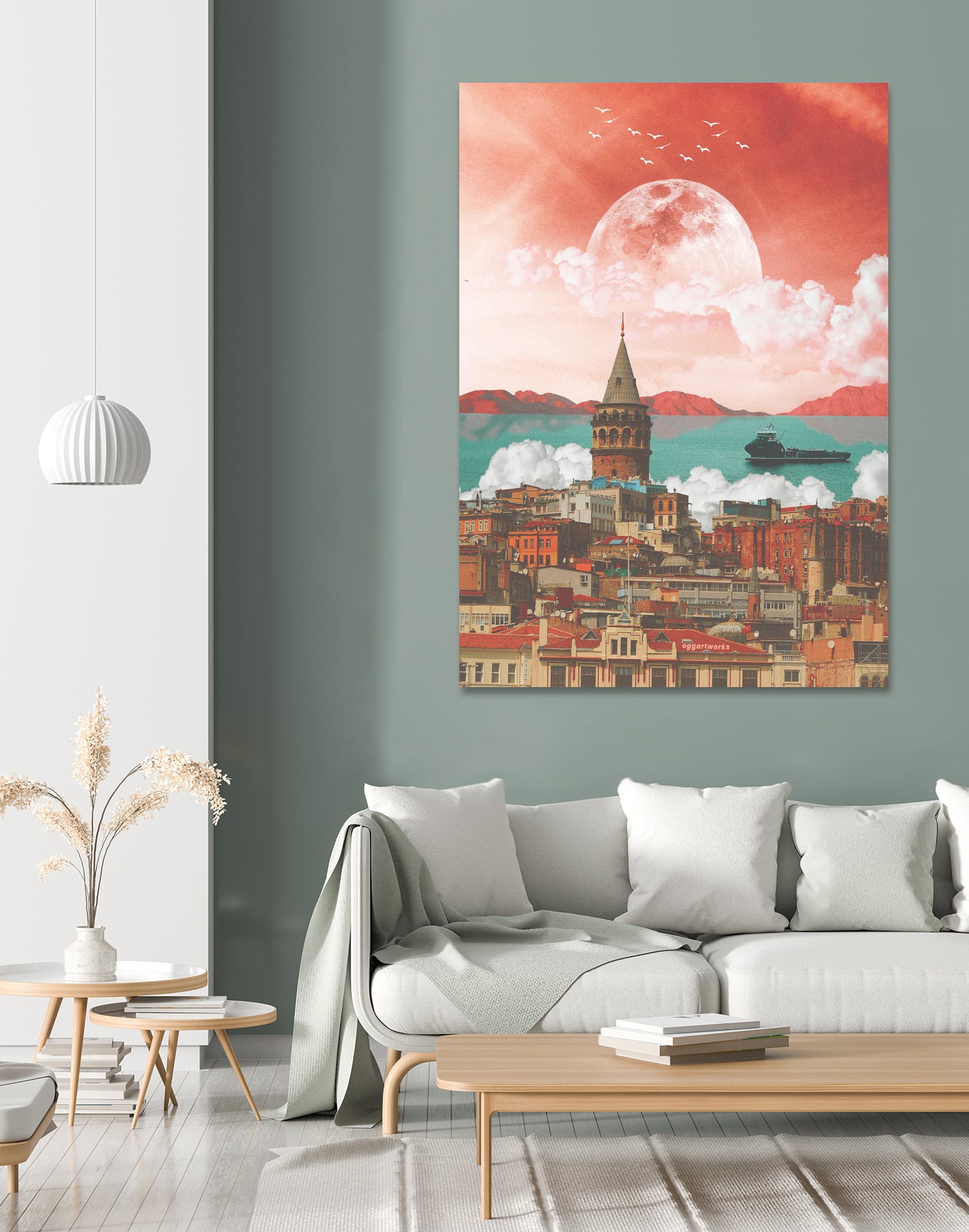 No.CXXIII by Ogg Artworks on GIANT ART - red photo manipulation