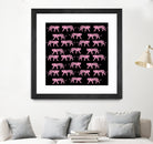 Pink Tiger by Vanka Manitarka on GIANT ART - pink digital painting