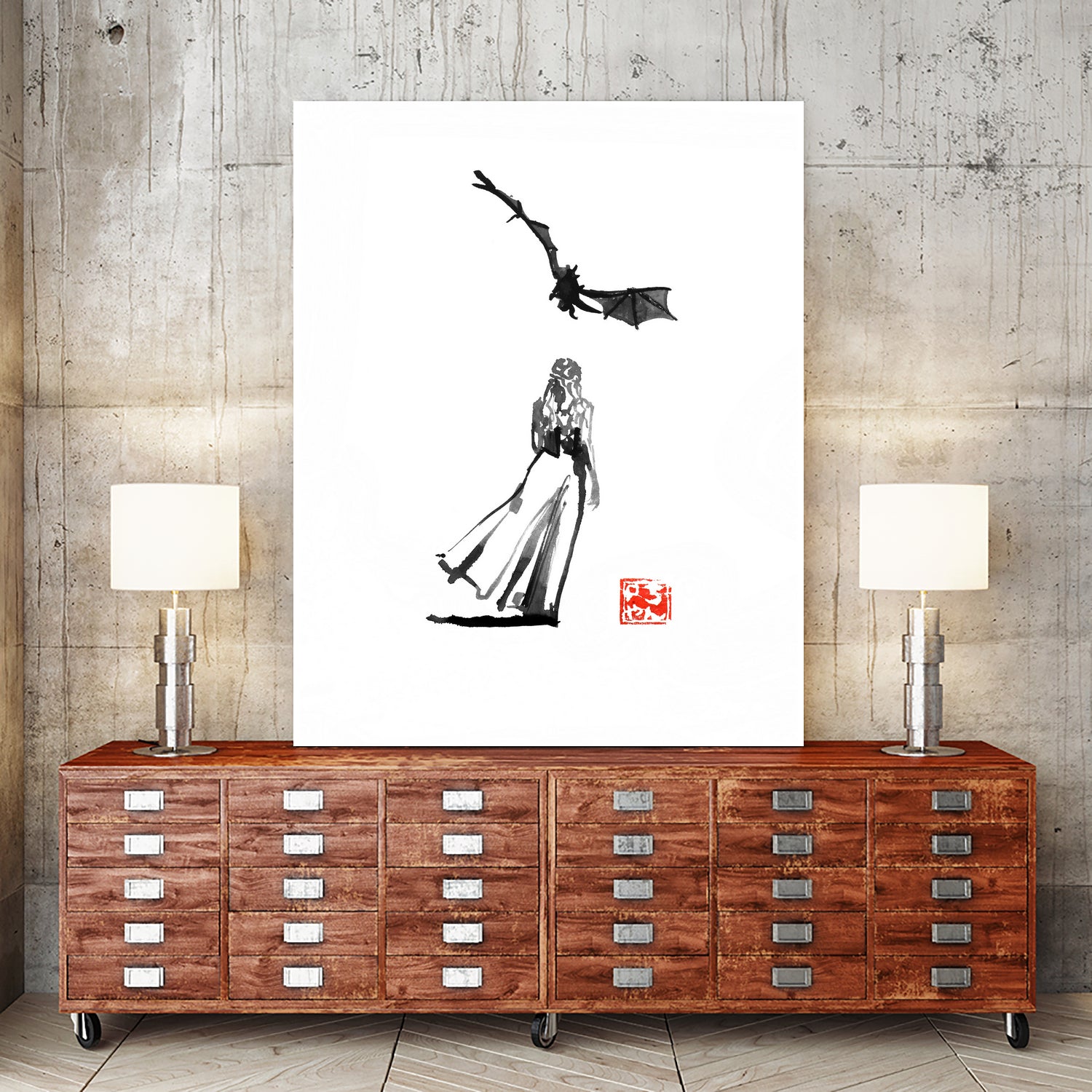 ballad by philippe imbert on GIANT ART - black character design