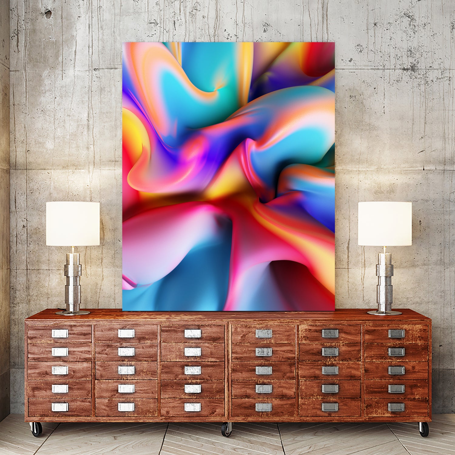 Paint Colorful Splash by Danny Jardim on GIANT ART - yellow digital painting