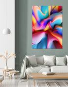 Paint Colorful Splash by Danny Jardim on GIANT ART - yellow digital painting