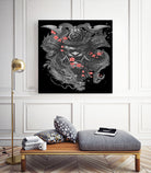 Sleeve tattoo Samurai Irezumi by Herman Wijanarko on GIANT ART - black vector illustration