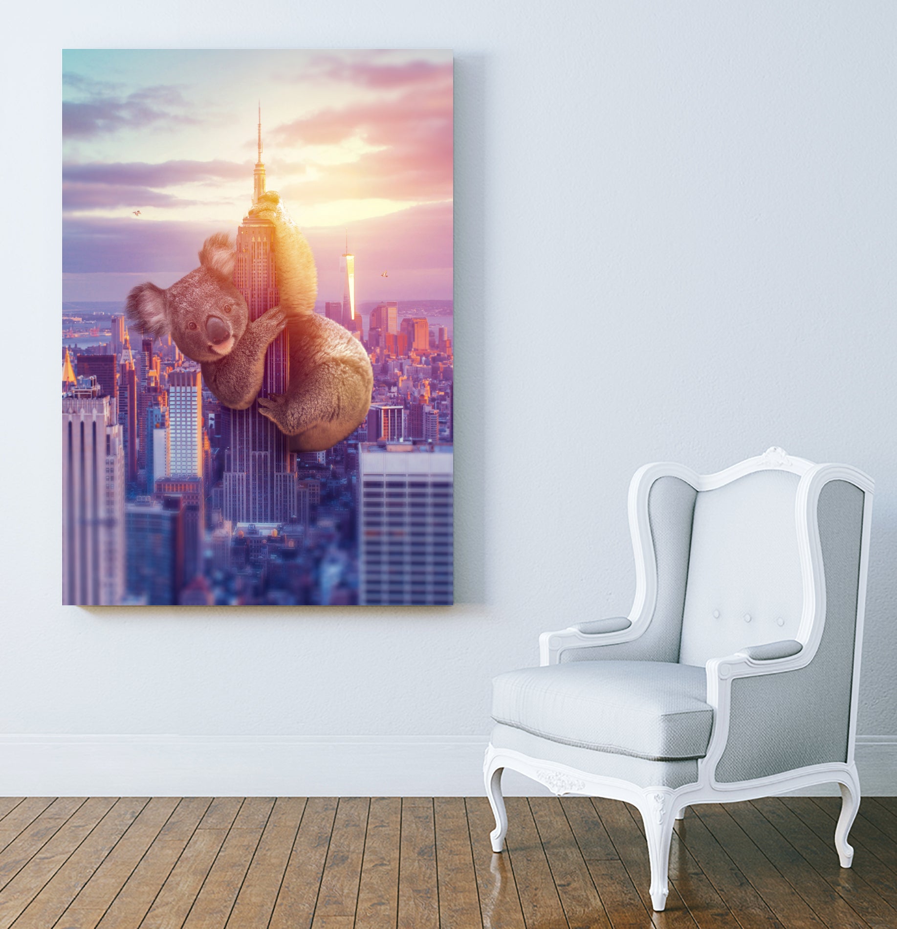 dépaysement by Soaring Anchor on GIANT ART - fuchsia photo manipulation