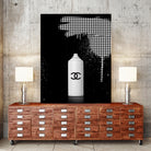 Chanel Spray Paint by Alexandre Venancio on GIANT ART - black digital painting