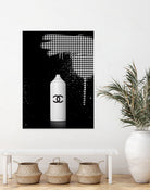 Chanel Spray Paint by Alexandre Venancio on GIANT ART - black digital painting