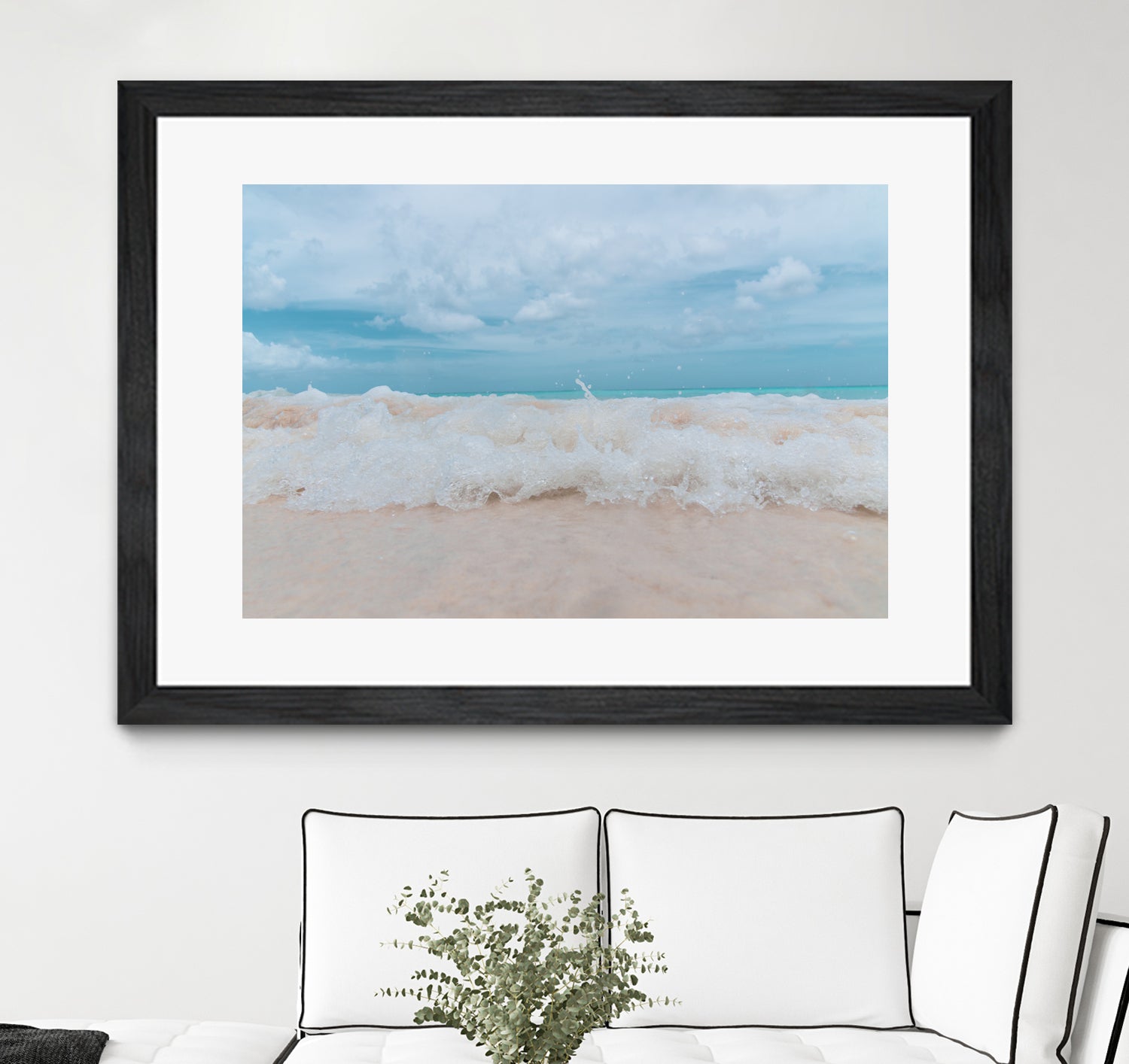 Caribbean Rush 1 by ©AnitasBellasArt on GIANT ART - blue coastal