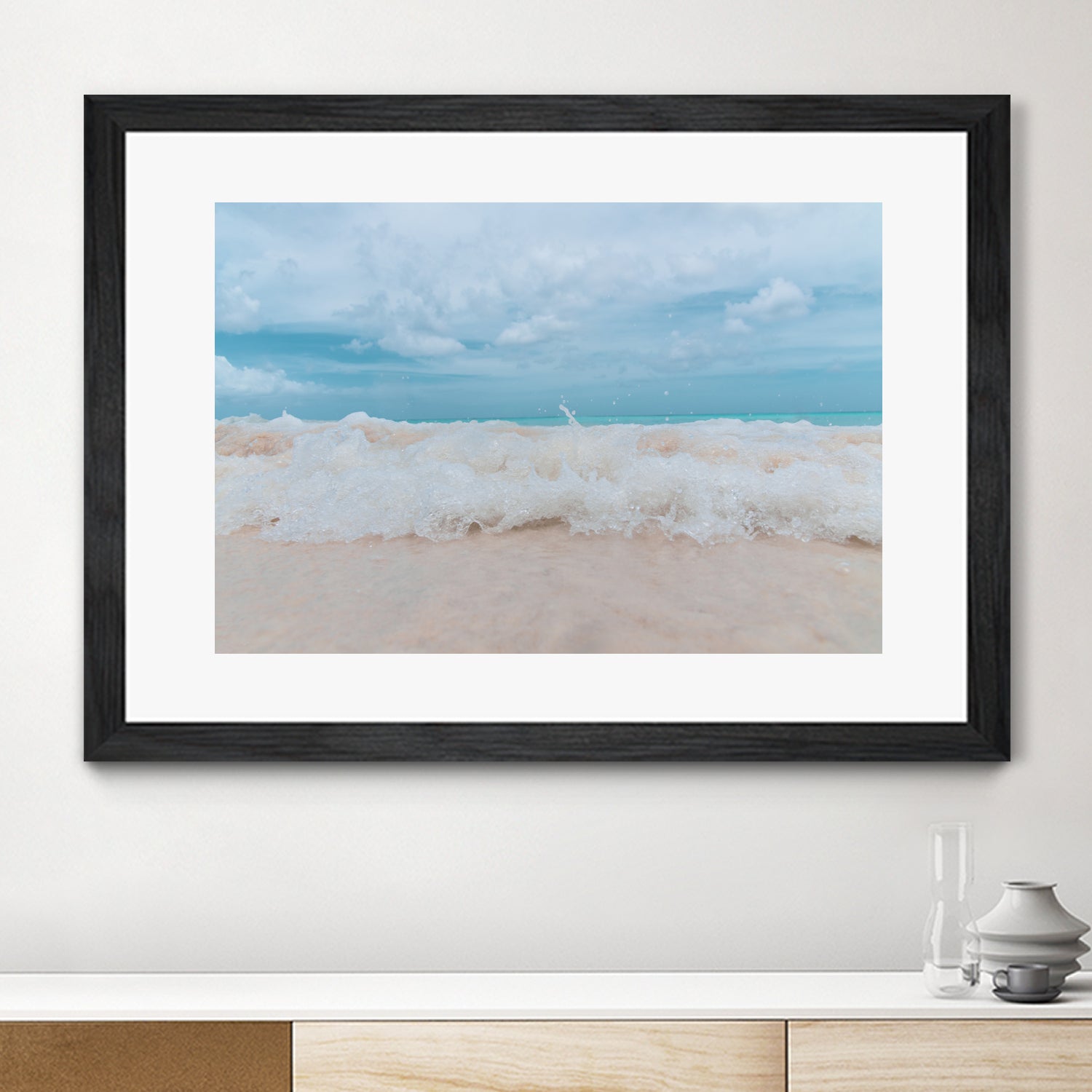 Caribbean Rush 1 by ©AnitasBellasArt on GIANT ART - blue coastal