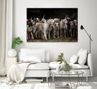 dog herd canine animal pet hounds by Retno Asih Mustakimah on GIANT ART - brown photo manipulation