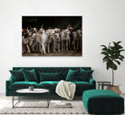 dog herd canine animal pet hounds by Retno Asih Mustakimah on GIANT ART - brown photo manipulation