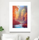 Dreams Remembered by Kristin Hunt on GIANT ART - orange processing/programming