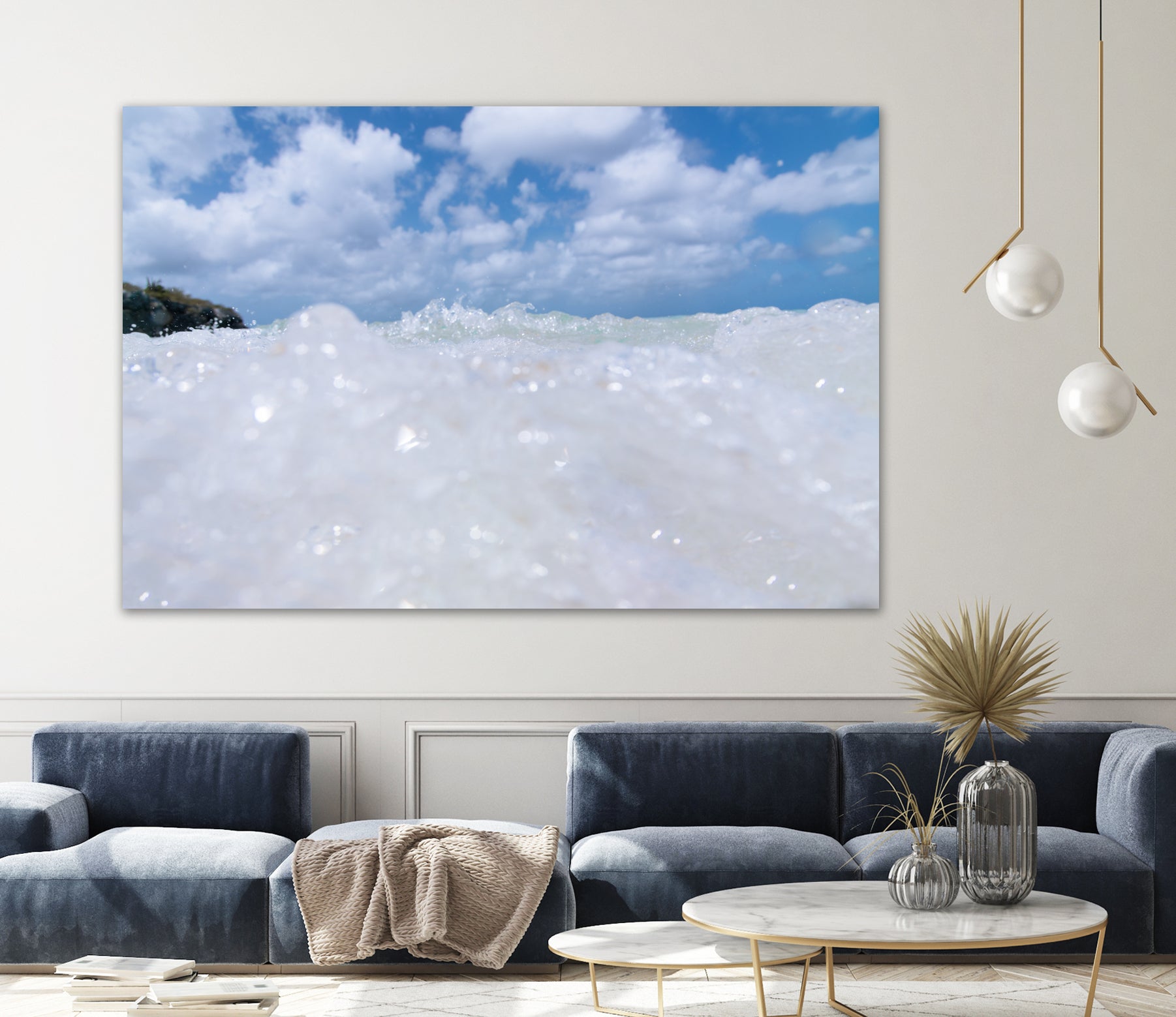 Dive into the Caribbean Sea 1 by AnitasBellasArt on GIANT ART - blue coastal sea