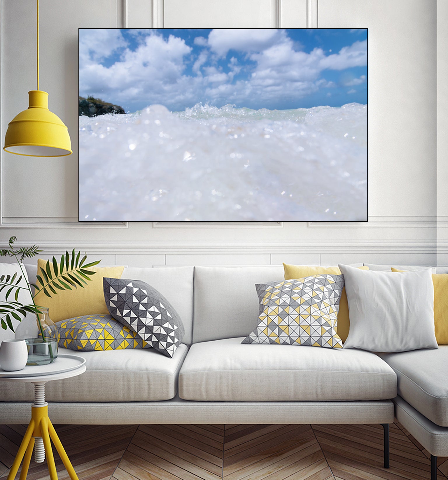 Dive into the Caribbean Sea 1 by AnitasBellasArt on GIANT ART - blue coastal sea