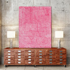 Red Ink I by Blerta Karahoda on GIANT ART - red mixed media