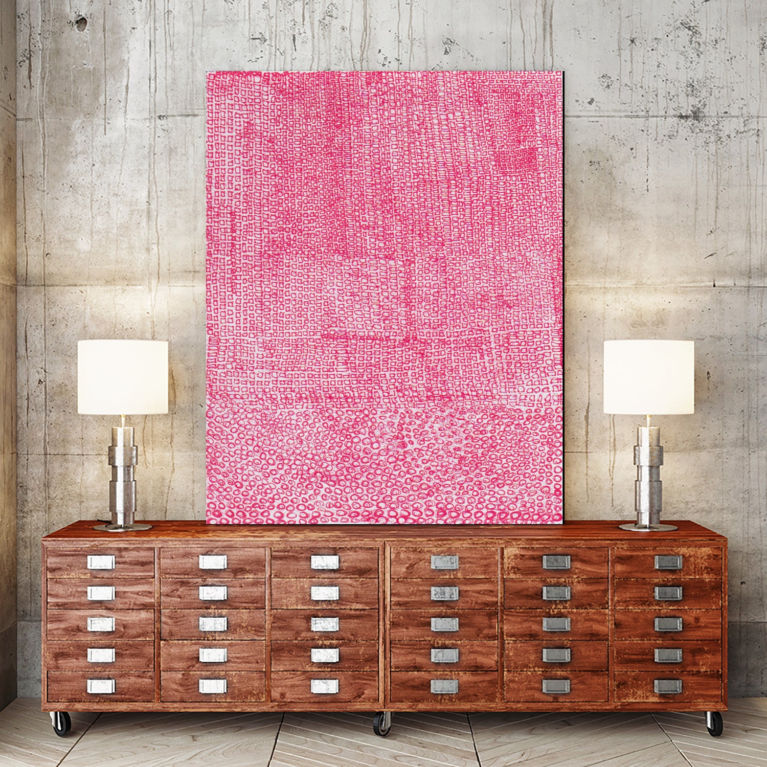 Red Ink I by Blerta Karahoda on GIANT ART - red mixed media