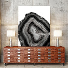 Agate Rose Gold Glitter Glam #5 #gem #decor #art by Anita & Bella Jantz on GIANT ART - gray photo illustration