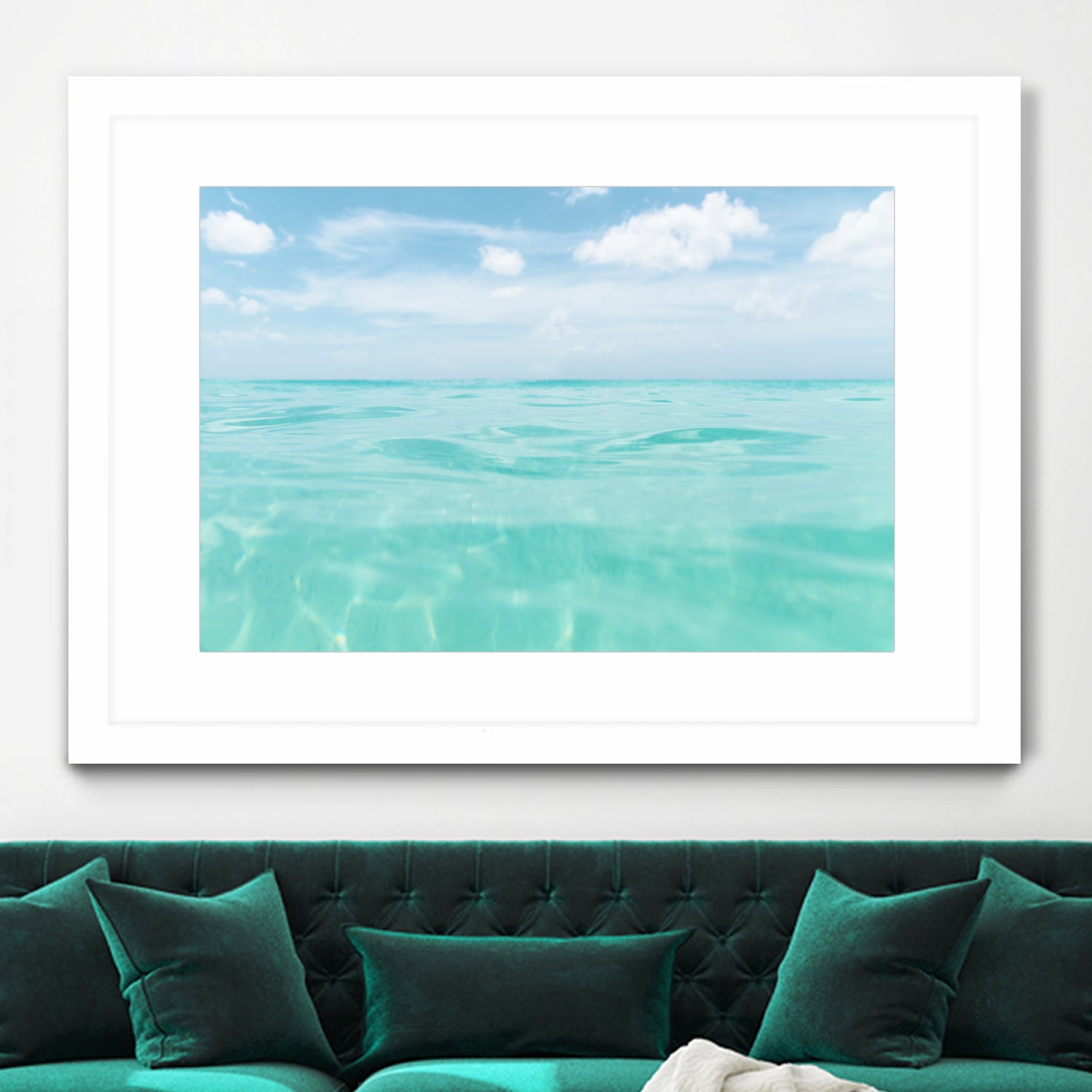 Dive into the Caribbean Sea 2 by AnitasBellasArt on GIANT ART - blue coastal