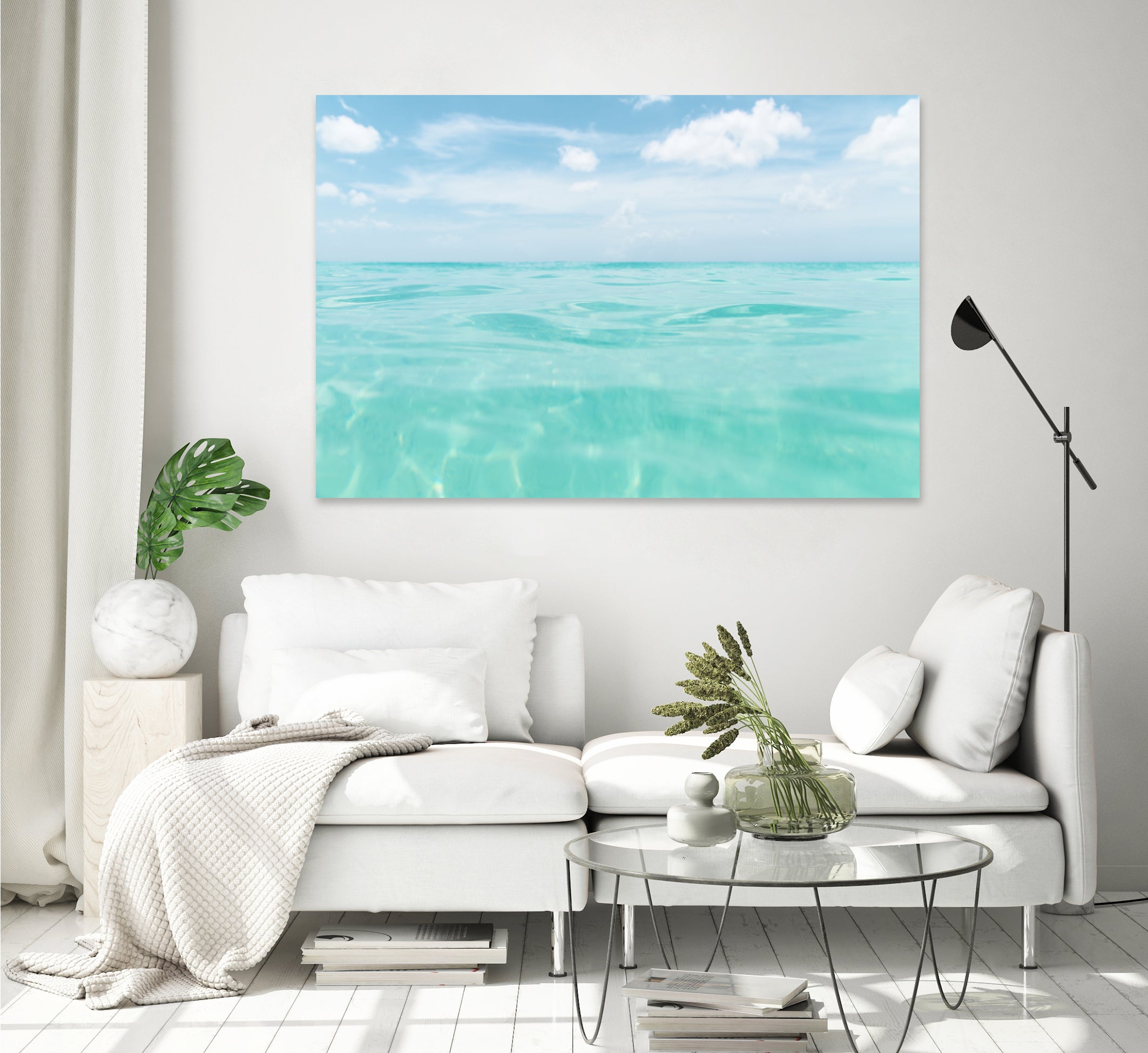 Dive into the Caribbean Sea 2 by AnitasBellasArt on GIANT ART - blue coastal