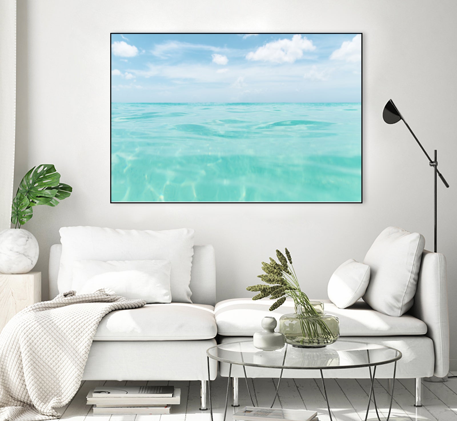 Dive into the Caribbean Sea 2 by AnitasBellasArt on GIANT ART - blue coastal
